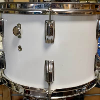 Roger’s 9"x13" Rack Tom - New England White - VG Condition - Fullerton Era image 3