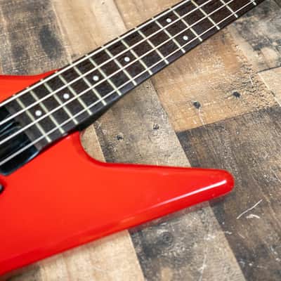 Greco Guitar Device MTB-65 Offset Bass Red 1985 Vintage Made in Japan MIJ image 9