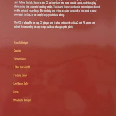 Hal Leonard Bass Play Along Eric Clapton Vol. 29 With CD image 2
