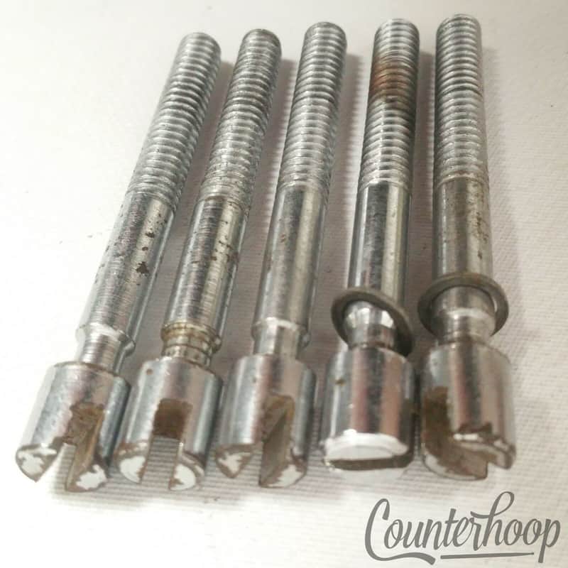 *Sonor 5x Tom Drum Tension T-Rods Phonic Super Champion Vintage 60s-70s Chrome* image 1