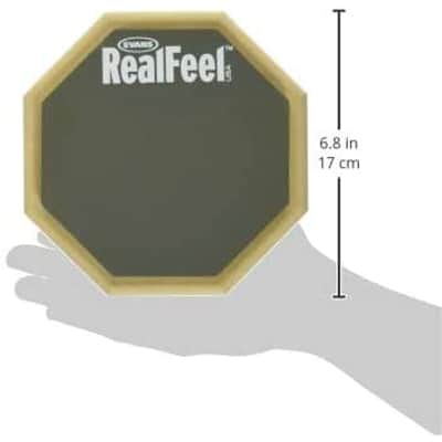 Evans RealFeel 6" 1-Sided Mountable Speed Pad image 4