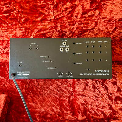 Vintage Studio Electronics MIDIMINI - MiniMoog model D original vintage USA SE midi mini Analog synth Bild 4