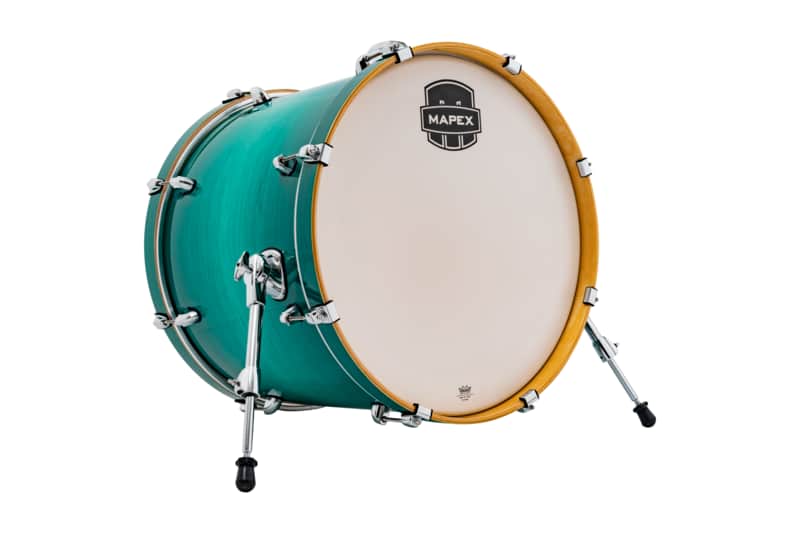 Mapex Armory 22x18 Bass Drum with Mount - Jade Stone Burst image 1