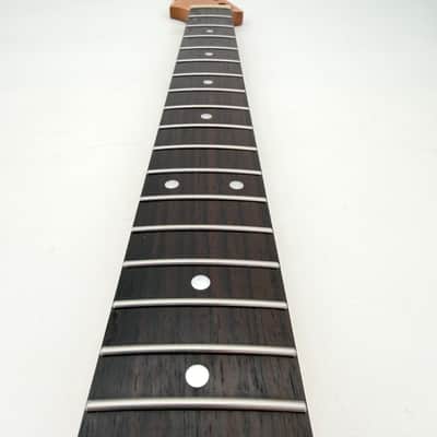 HooDoo Stratocaster Neck Rosewood/Roasted Maple Lefty Nitro hsn6420 image 5