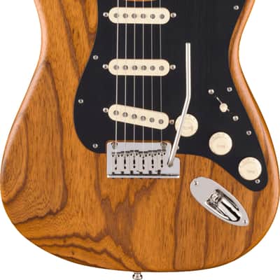 Fender American Ultra II Stratocaster FSR Limited Edition Electric Guitar, Roasted Maple Fingerboard, Natural