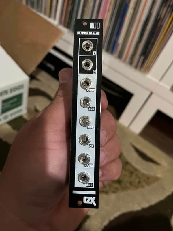 LZX Industries Castle 100 Multi Gate Eurorack Synthesizer Module 2008 - Present - Black image 1