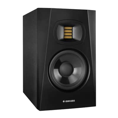 Adam Audio T5V Studio Monitor Speakers with Powerful Active Nearfield Sound w/Focusrite Scarlett 2I2 Interface Bundle image 6