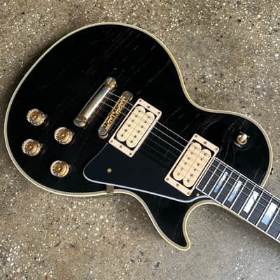 Gibson Custom Shop Les Paul Custom Murphy Lab Ultra Light Aging 2023 - Ebony image 7