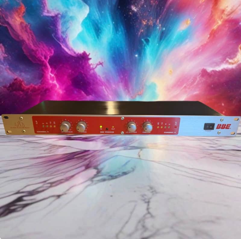 BBE 482i Sonic Maximizer 2 Channel Signal Processor Rack Mount Serviced Beauty🎶 image 1