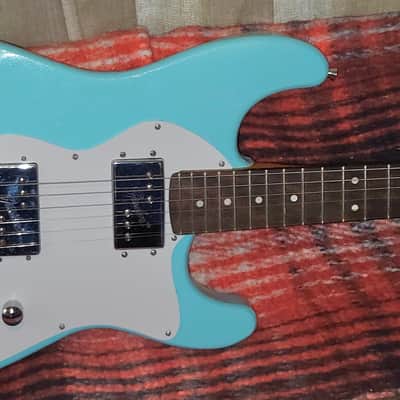 Unbranded Stratocaster Wide Range 2023 - Daphne Blue image 2