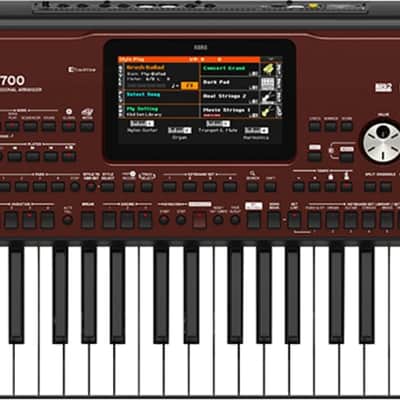 Korg PA700OR Oriental 61-Key Arranger Keyboard, Black