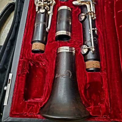 Antigua Winds CL3230S Backun Bb Grenadilla Clarinet w/ Silver Plated Keys & Case image 2