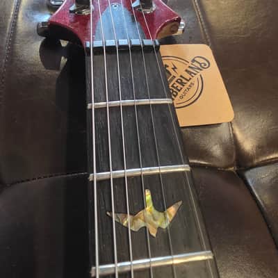 1986 PRS Custom 24 - Birds, Flame Top, Cherry Burst - w/ Case image 10