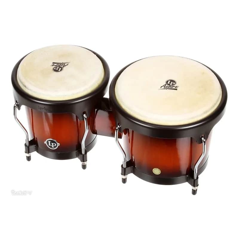 Photos - Percussion Latin Percussion L.P. ASPIRE BONGOS NATURAL WOOD A601AW Sunburst