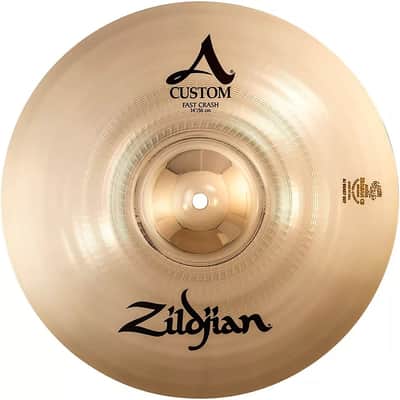 Zildjian 14" A Custom Fast Crash Cymbal - NEW image 3