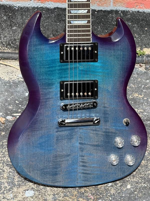 Gibson SG Modern 2022 - beautiful Blueberry Fade & it's very user friendly ! image 1