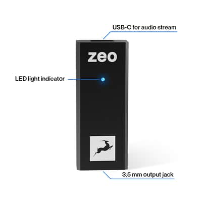 Antelope Audio Zeo Portable Hi Fi Audio Dac And Headphone Amp With Usb Input And 3.5 Mm Output image 3