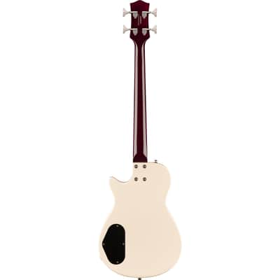 Gretsch Streamliner Jet Club Bass Vintage White - 4-String Electric Bass image 2