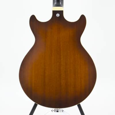 Used Ibanez AM53 Tobacco Flat Semi-Hollow Electric Guitar w/Epiphone Pickups & Locking Tuners image 6