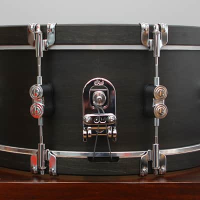 PDP Concept Maple Classic 6.5" x 14" Wood Hoop Snare Drum - Ebony Stain image 2