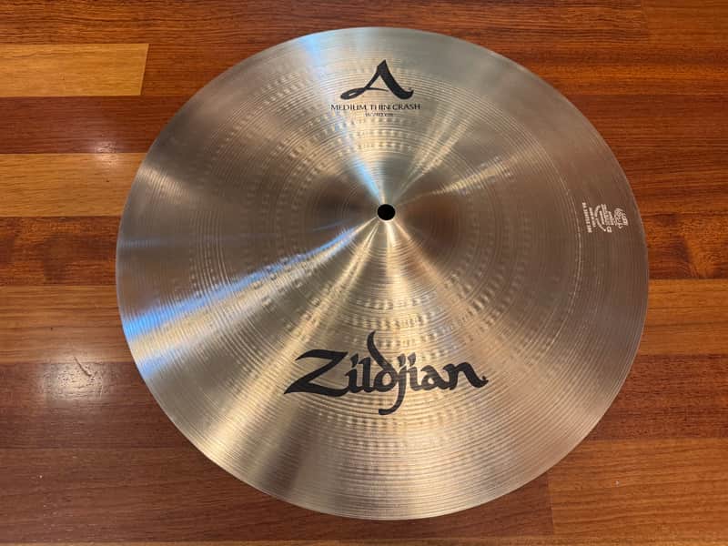 Zildjian 16" A Series Medium Thin Crash Cymbal 2013 - Present - Traditional image 1