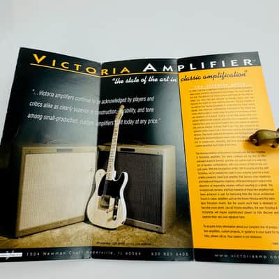 Victoria Amplifier Foldout Brochure – 2003 image 3