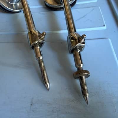 DW Chrome Bass Drum Spurs (Pair) image 8