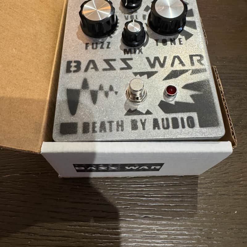 2024 – Present Death By Audio Bass War Silver / Black