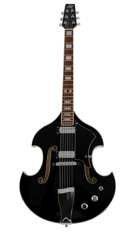 Eastwood Firstman Liverpool Electric Guitar-Black image 1