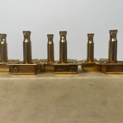 Vintage Gibson Kluson Deluxe Gold Tuners PAT NO D-169400 Double Line Les Paul Custom ES-355 image 22