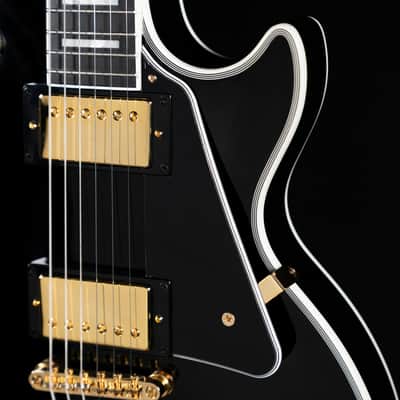 Epiphone Inspired By Gibson Custom Les Paul Custom - Ebony #4680 image 7