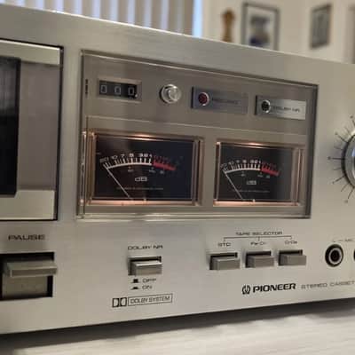 VINTAGE PIONEER CT CASSETTE TAPE DECK/PLAYER/RECORDER/MADE IN JAPAN/1970,s image 3