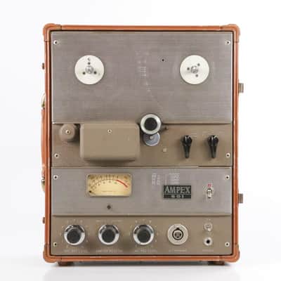 Ampex 601 Portable Analog Mono Reel to Reel Tube Tape Recorder Machine #34326 image 1