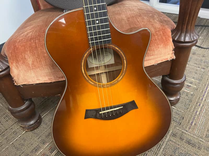 2005 Taylor 512 CE Acoustic / Electric With Expression System Electronics, Original Case & Paperwork image 1