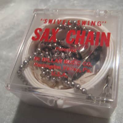 Bates Saxophone Chain Swivel Swing Vintage 1960's image 1