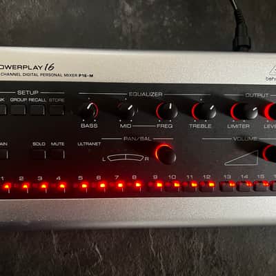 Behringer Powerplay P16-M 16-Channel Digital Personal Mixer 2011 - Present - Standard image 8