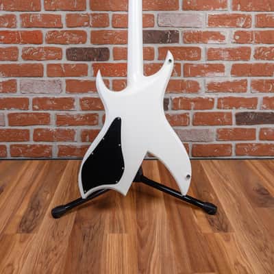 B.C. Rich USA Bich 6 Glitter Rock White 1981 w/Hard Shell Case image 7