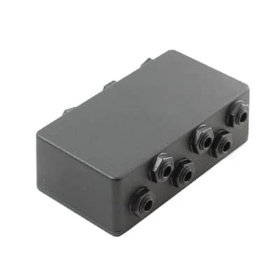 American Loopers 6 Way ISOLATED Junction Box With all TRS Isolated Jacks Pedalboard Patch Bay Interface image 2