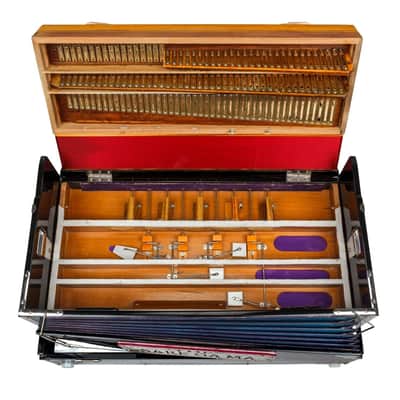 Handmade Harmonium   9Scale Changer  Exclusive Concert Quality Portable  Indian Teak With Bag image 5