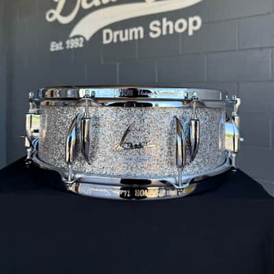 SONOR Vintage Series 5x14" Snare Drum in Vintage Silver Glitter (Rm 4) image 1