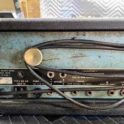 Vintage EMC PA 400 Guitar/Bass/Vocal PA Head Serviced and Restored image 5