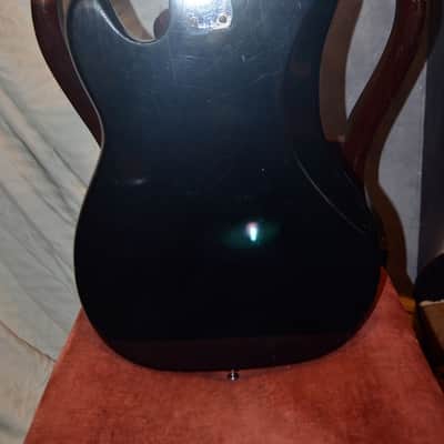 Vintage Teisco Tele/P Style Bass With Gig Bag image 6