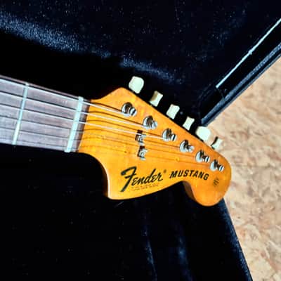 Fender Mustang 1973 - Blonde (White) image 6