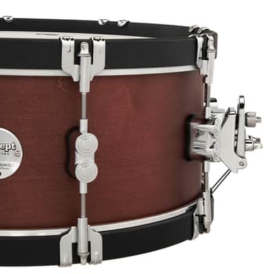 PDP Concept Classic 6.5x14 Walnut Stain Snare with Natural Stain Wood Hoops (PDCC6514SSWN) image 2