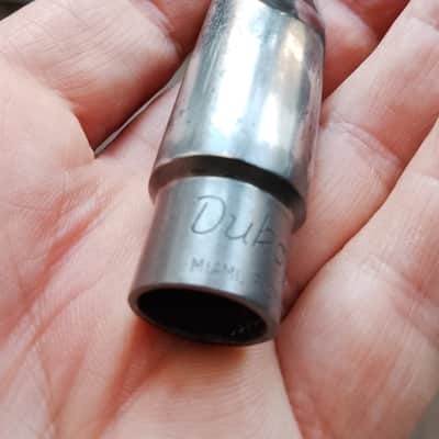 Soprano saxophone mouthpiece Dukoff Miami Florida D7* silverlite, vintage Kenny G sound! image 2