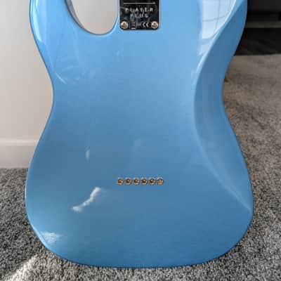 Fender Player Plus Nashville Telecaster with Pau Ferro Fretboard 2021 - Present - Opal Spark - Greg Koch Fishman Pickups Installed image 2