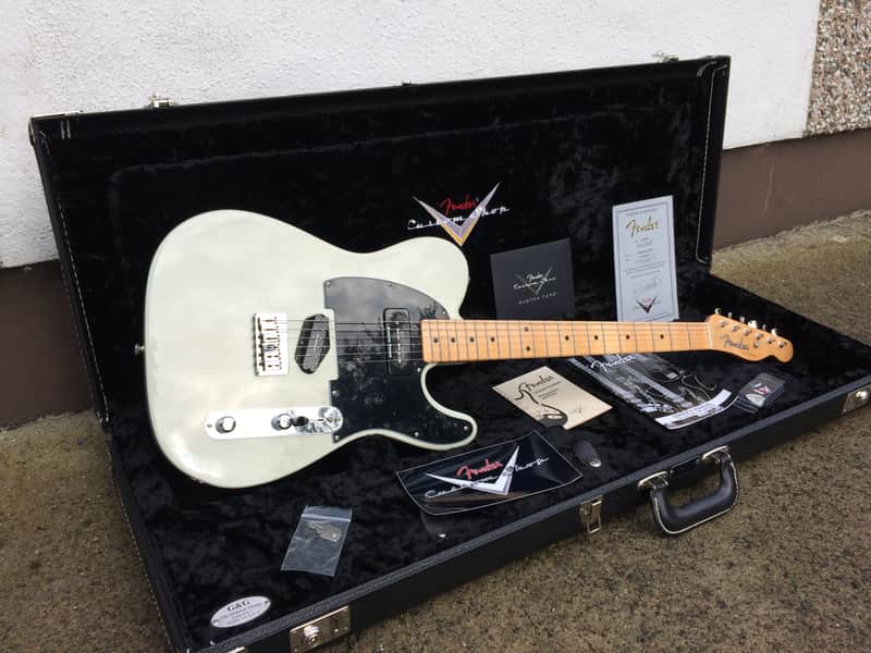 Fender Masterbuilt Telecaster Custom Shop Jason Smith P90 NOS Trans Sonic Blue Unique image 1