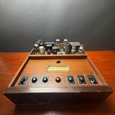 Tube Cutter Head Preamplifier preamp lathe microphone DI hi-fi One of a kind hidden drawer ( presto scully neumann rca ) image 3
