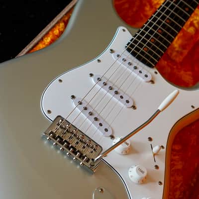 Fender Custom Shop Stratocaster GT11 Dealer Select Flamed Neck Inca Silver NOS 2021 image 21