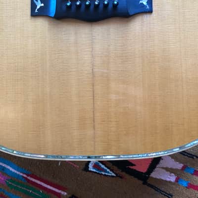 James E. Patterson Acoustic D-Style No. 233 1/2001 Guitar Masterbuilt Abalone Inlay image 3
